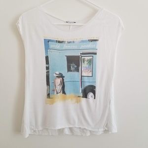 Zara Graphic T-shirt Size S